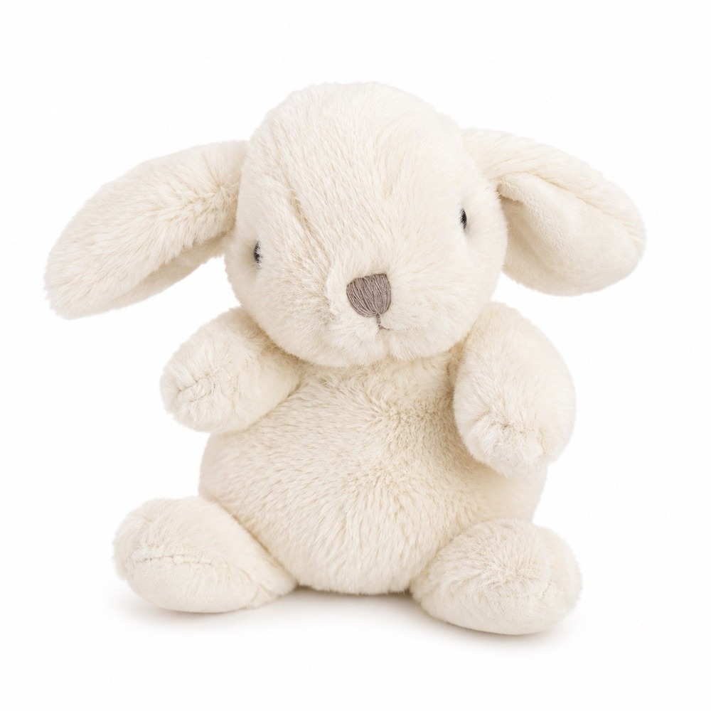 Bukowski Bears Kanini Rabbit Plush 6" Cream Stuffed Animal‎ Soft Toy